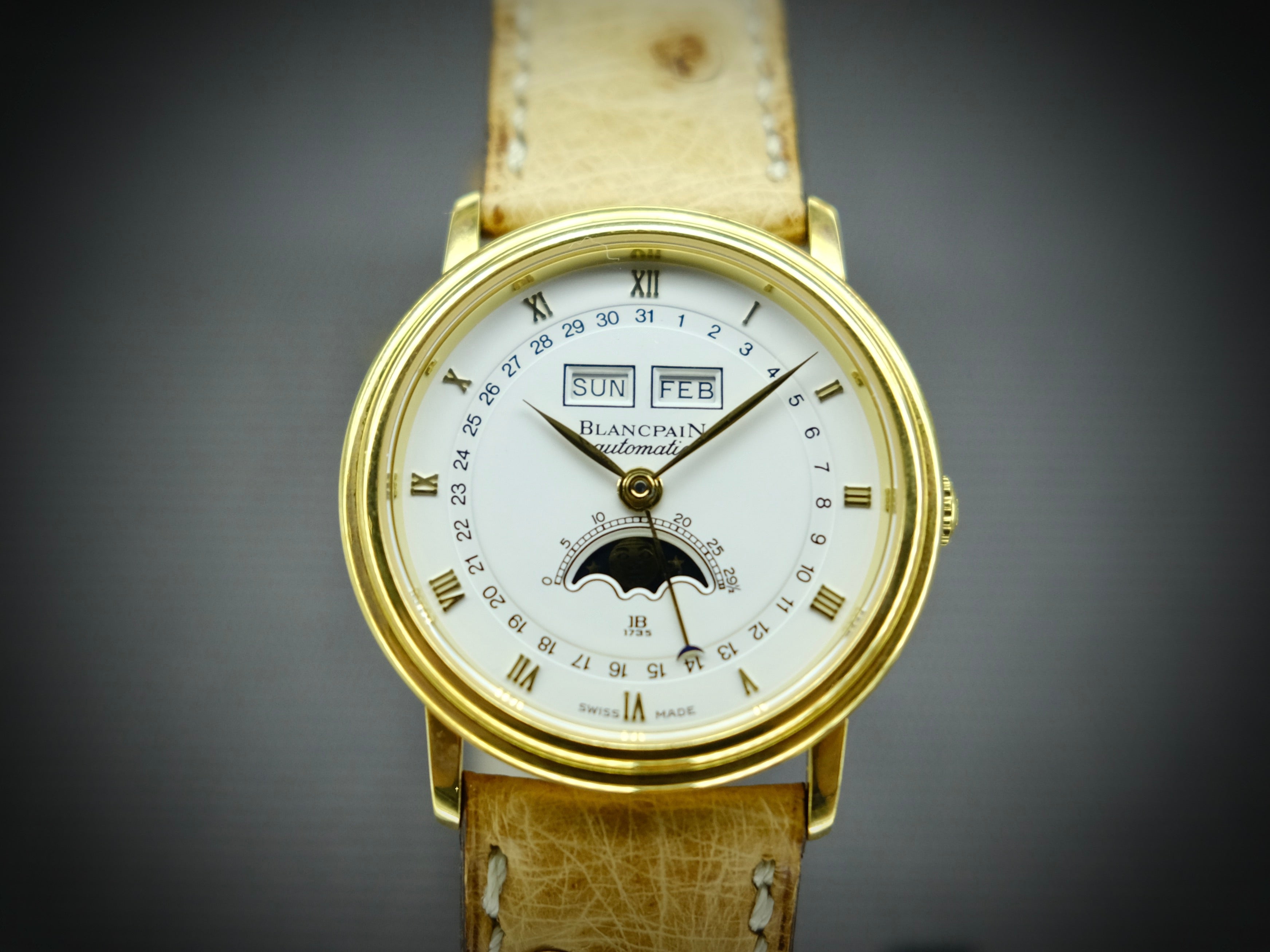 Montre vintage Blancpain proposée par Montre Vintage