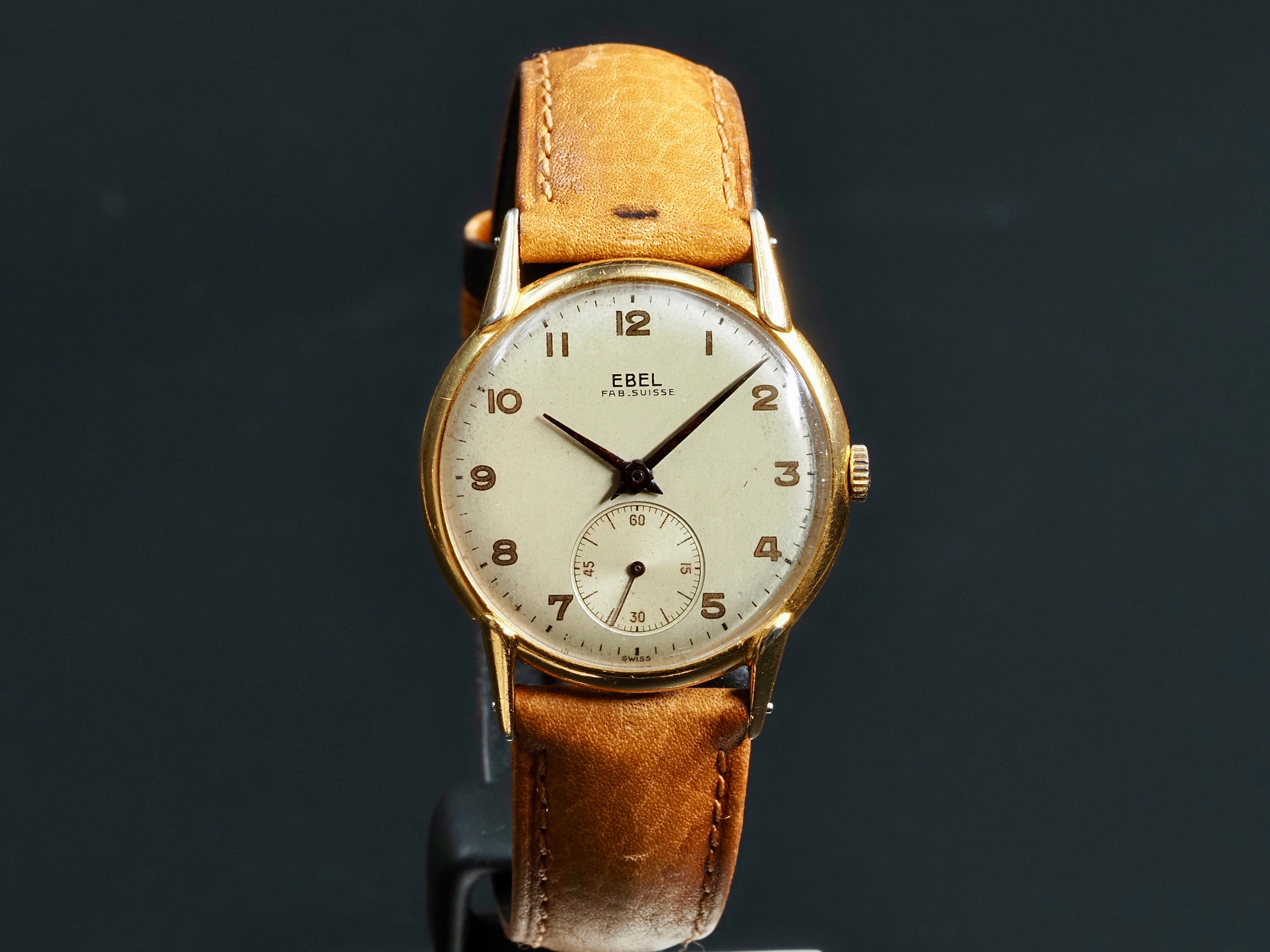 Montre vintage Ebel Fab. Suisse, pour homme, proposée par Maison Vintage Watches.