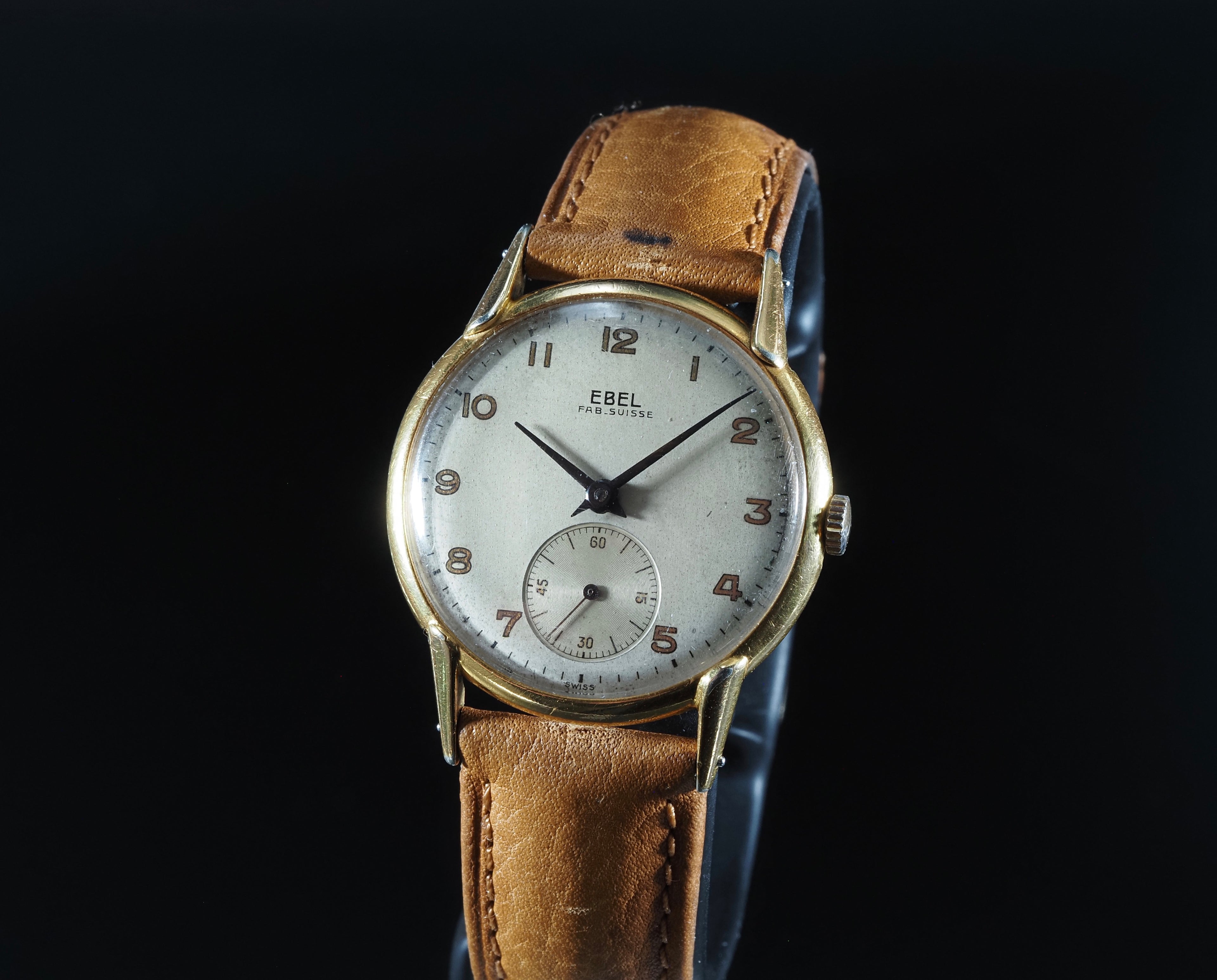 Montre vintage Ebel Fab. Suisse, pour homme, proposée par Maison Vintage Watches.