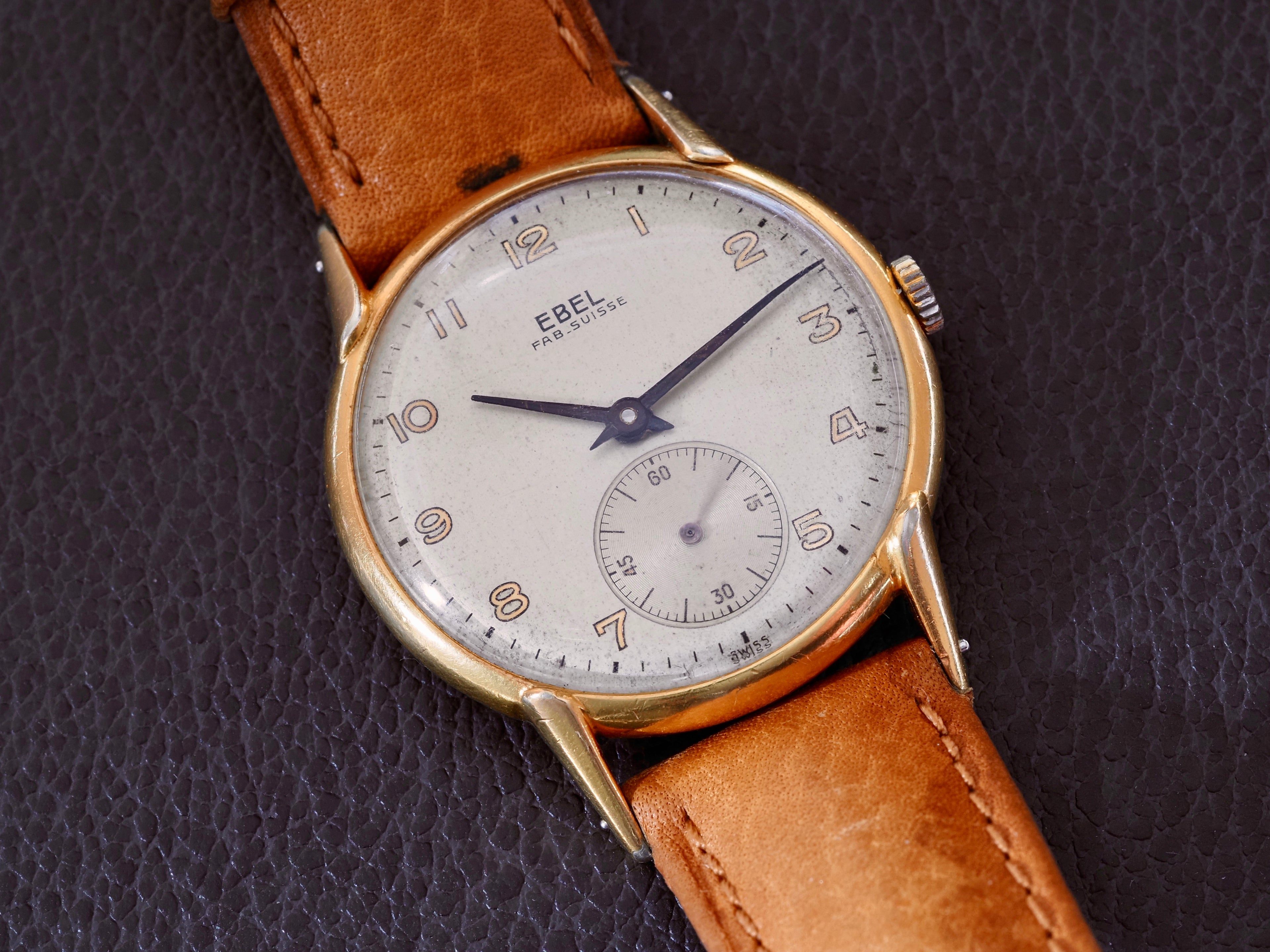 Montre vintage Ebel Fab. Suisse, pour homme, proposée par Maison Vintage Watches.