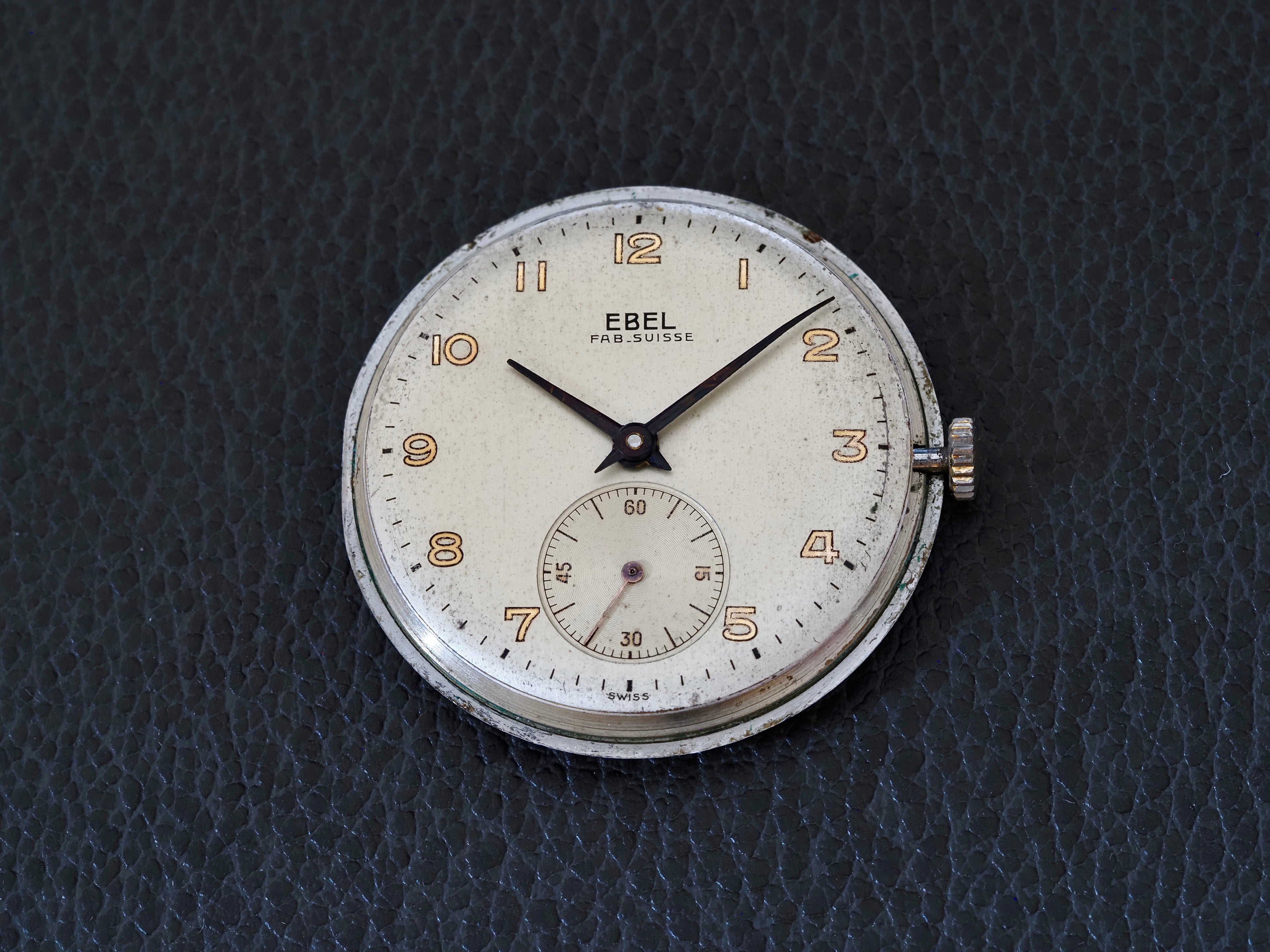 Montre vintage Ebel Fab. Suisse, pour homme, proposée par Maison Vintage Watches.