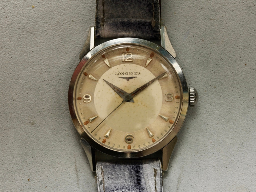 Montre vintage Longines 6473, pour homme, proposée par Maison Vintage Watches.