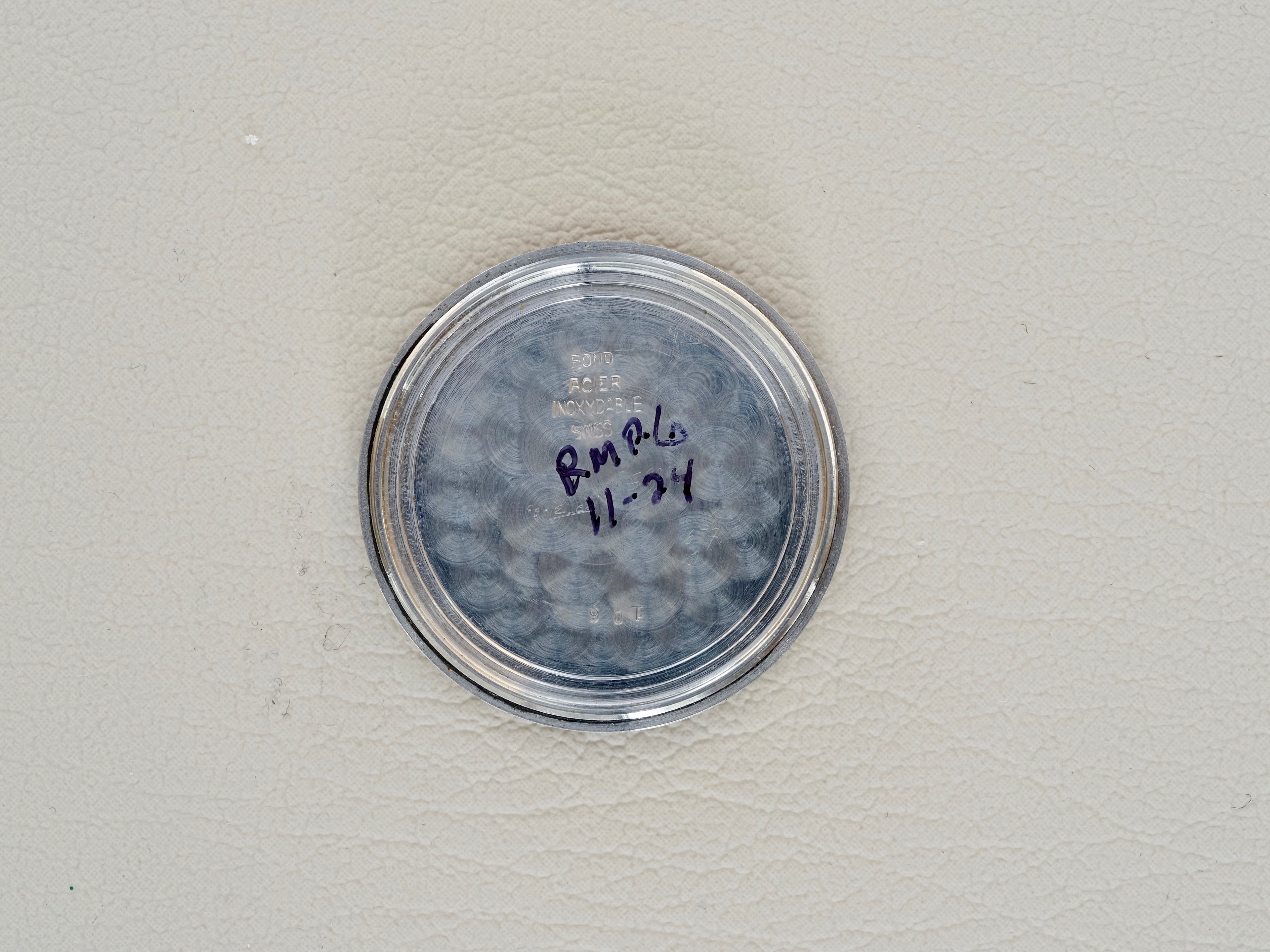 Montre vintage Olma Chronograph, pour homme, proposée par Maison Vintage Watches.