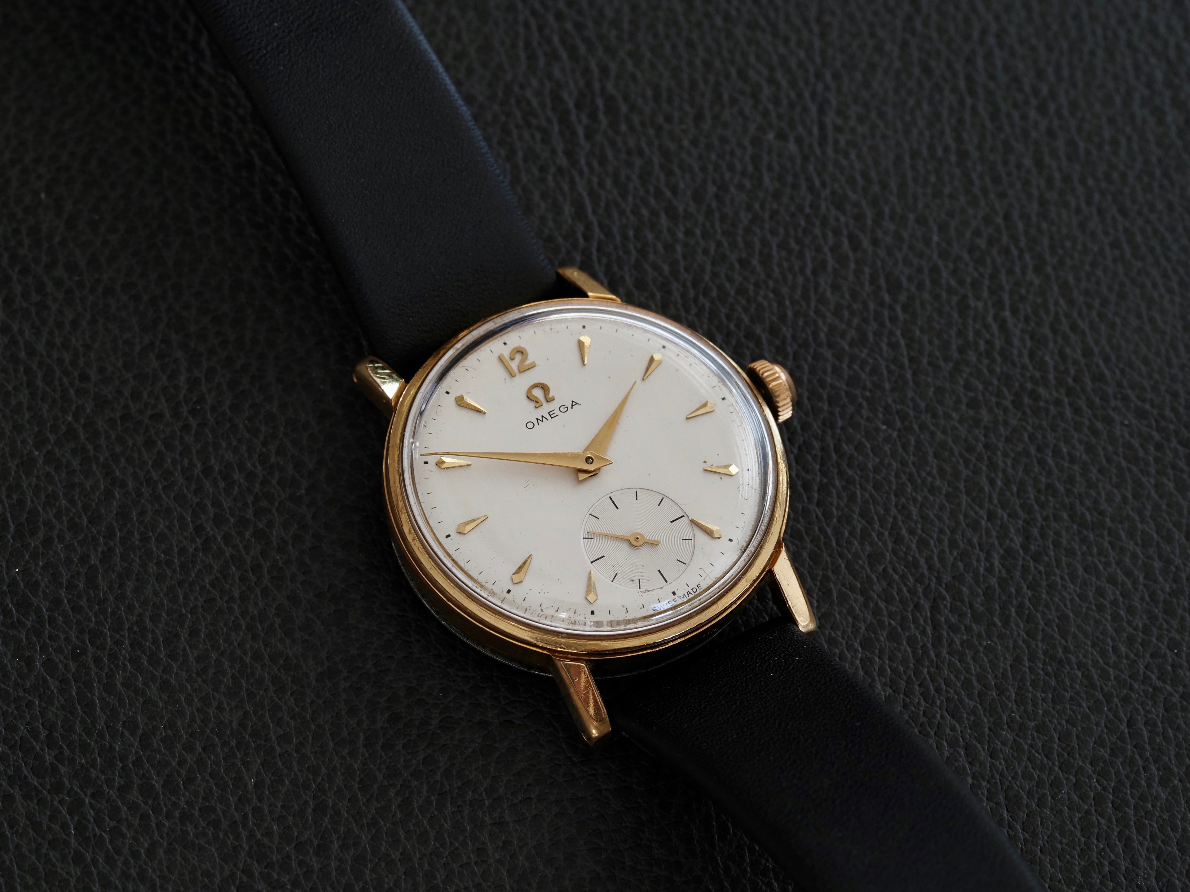 Montre vintage Omega CK, pour homme, proposée par Maison Vintage Watches.