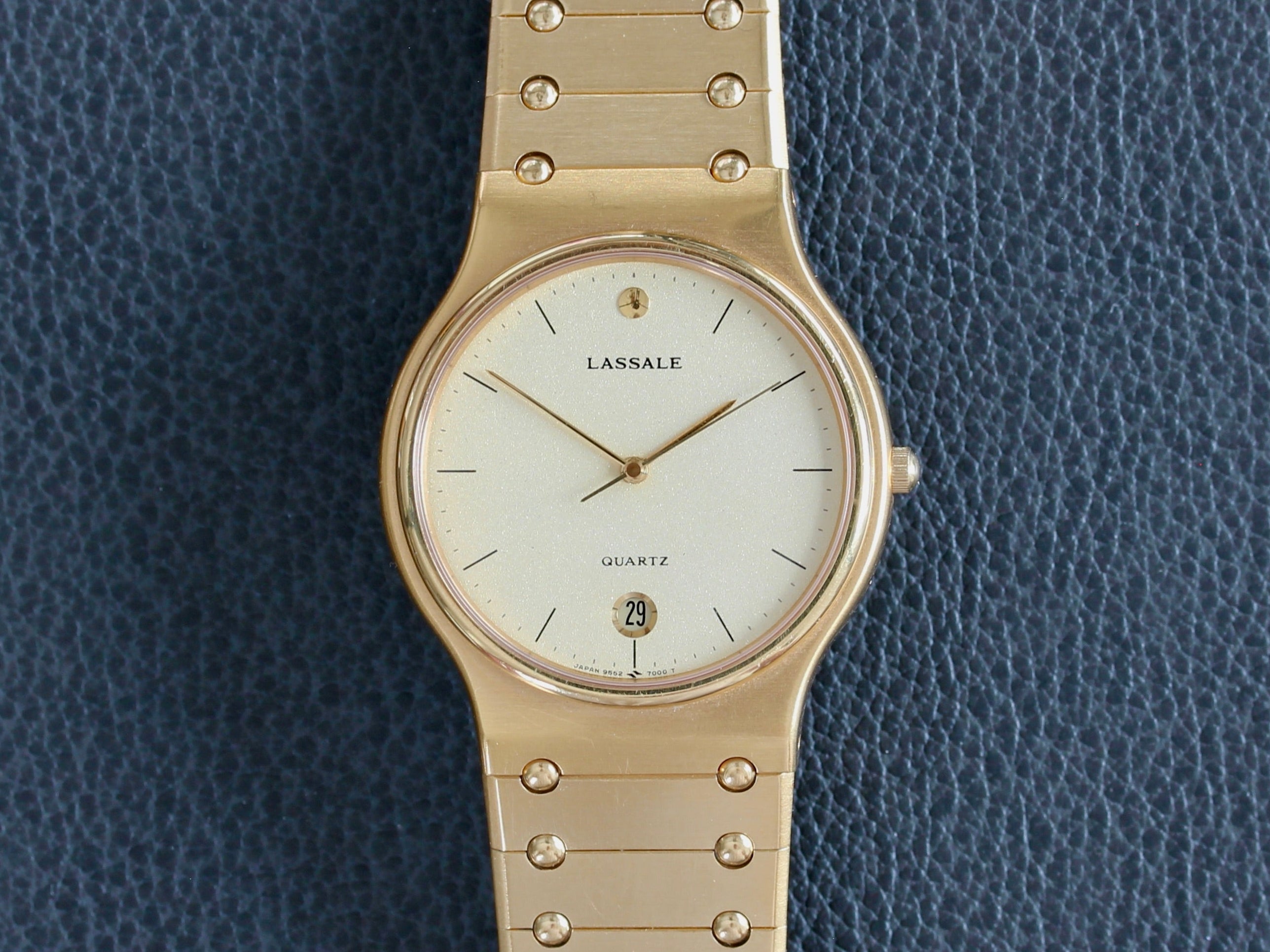 Montre vintage Seiko Lasale, pour homme, proposée par Maison Vintage Watches.